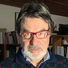 Enrique Gomáriz Moraga, retrato en biblioteca