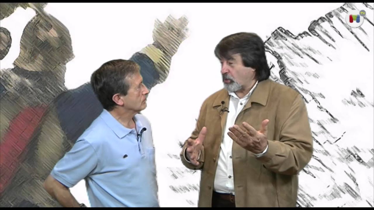 Enrique Gomáriz Moraga en entrevista de televisión